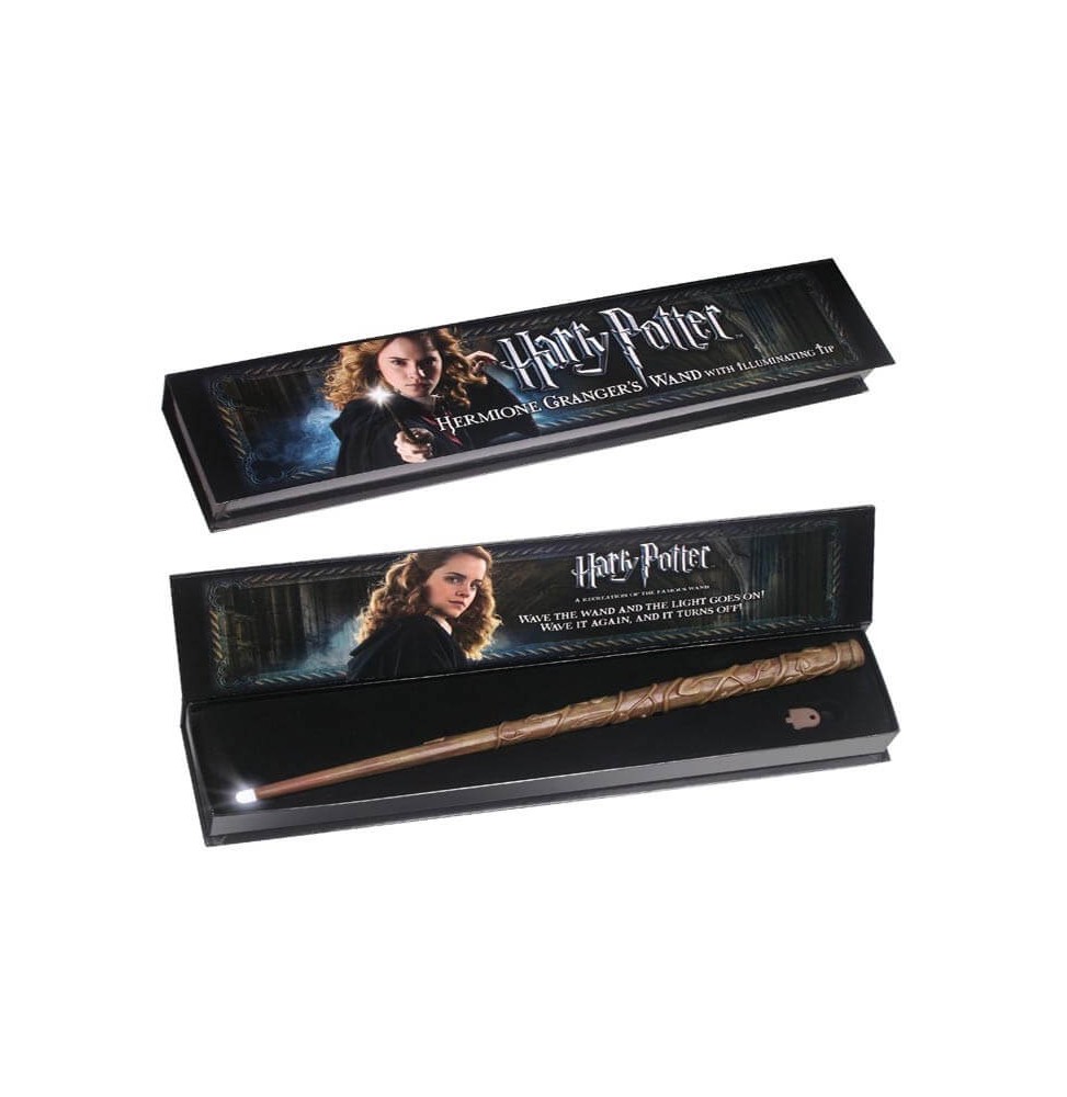 Réplique Harry Potter - Baguette Magique lumineuse Hermione Granger 35cm