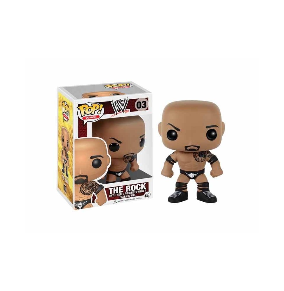 Figurine - WWE - The Rock Pop 10cm