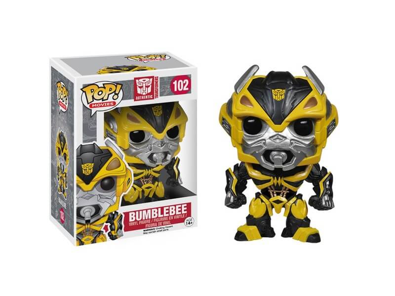 Figurine store transformers bumblebee