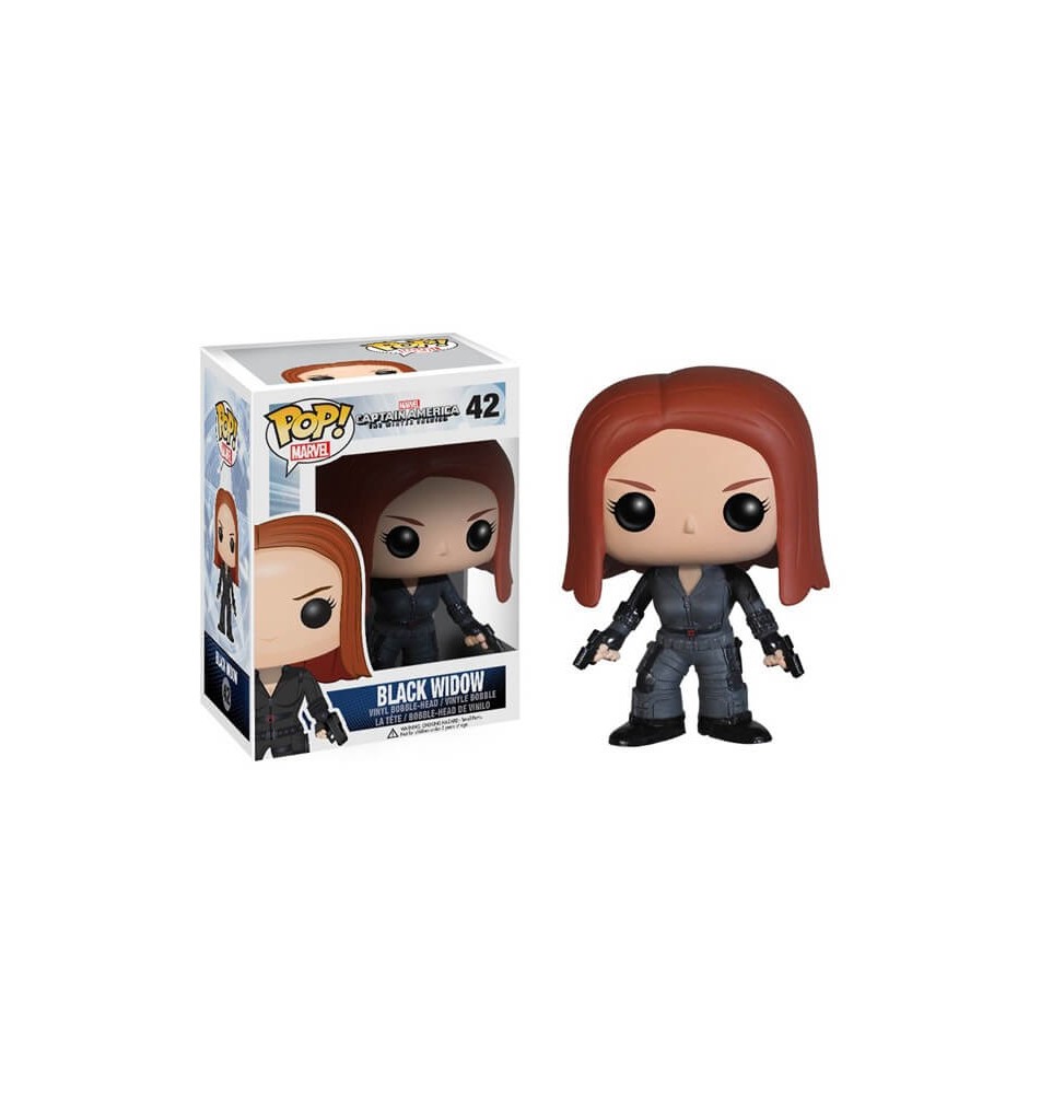 Figurine Marvel - Captain America 2 The Winter Soldier - Black Widow Pop 10cm