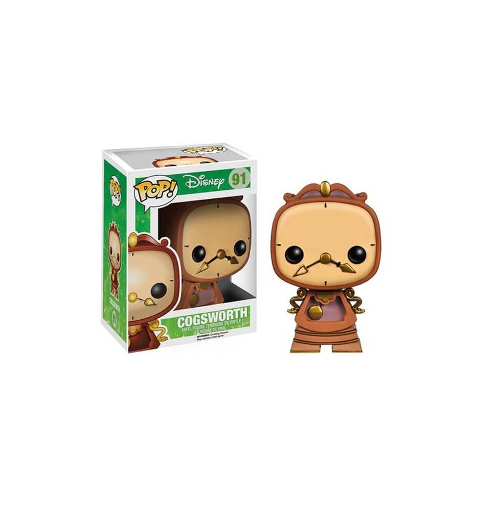 Figurine - Beauty and the Beast - Cogsworth Pop 10cm