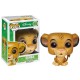 Figurine - Disney - Le Roi Lion - Simba Pop 10cm