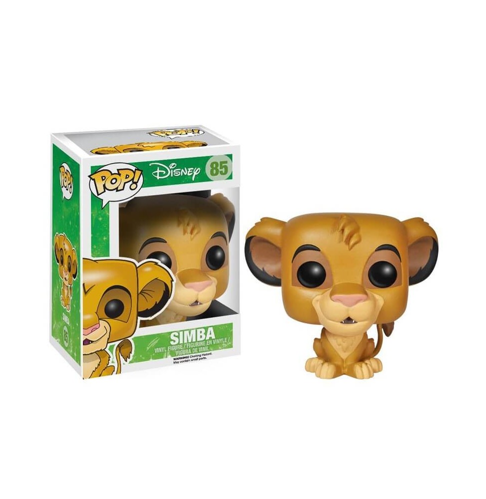 Figurine - Disney - Le Roi Lion - Simba Pop 10cm