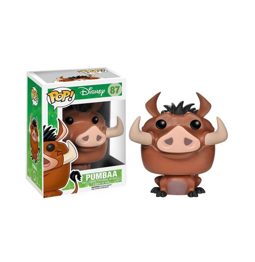 Figurine - Disney - Le Roi Lion - Pumbaa Pop 10cm