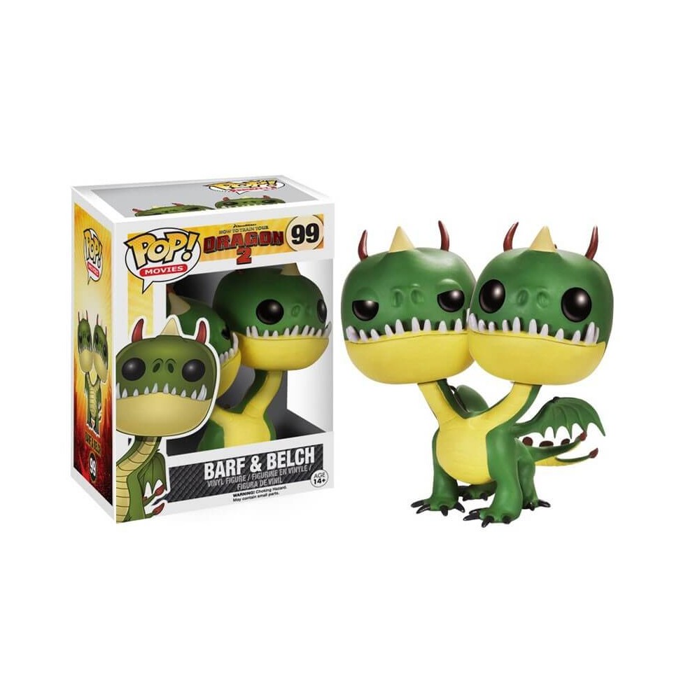 Figurine - Dragon 2 - Dragon Barf & Belch Pop 10cm