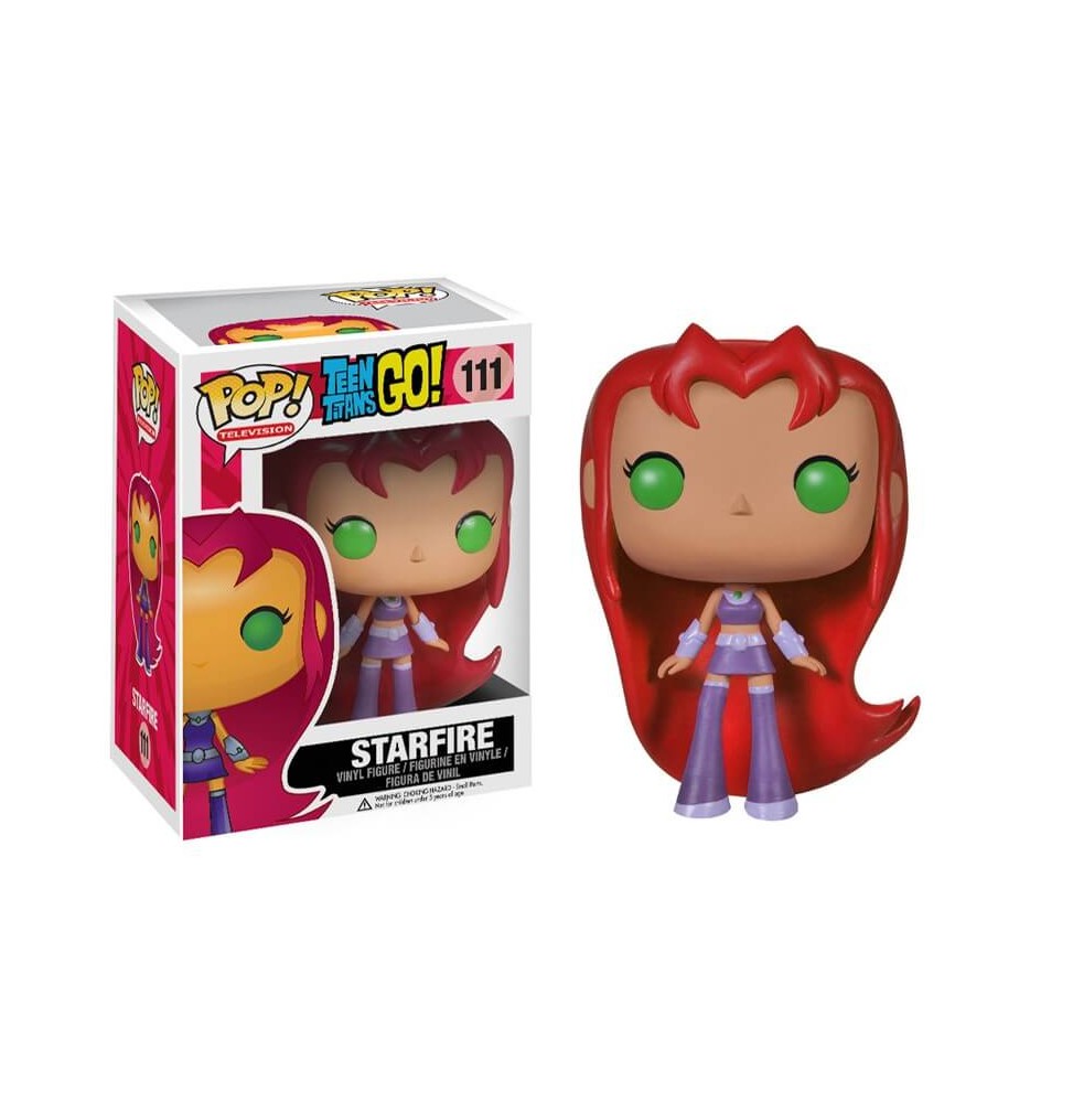 Figurine Dc Comics - Teen Titans Go ! - Starfire Pop 10cm