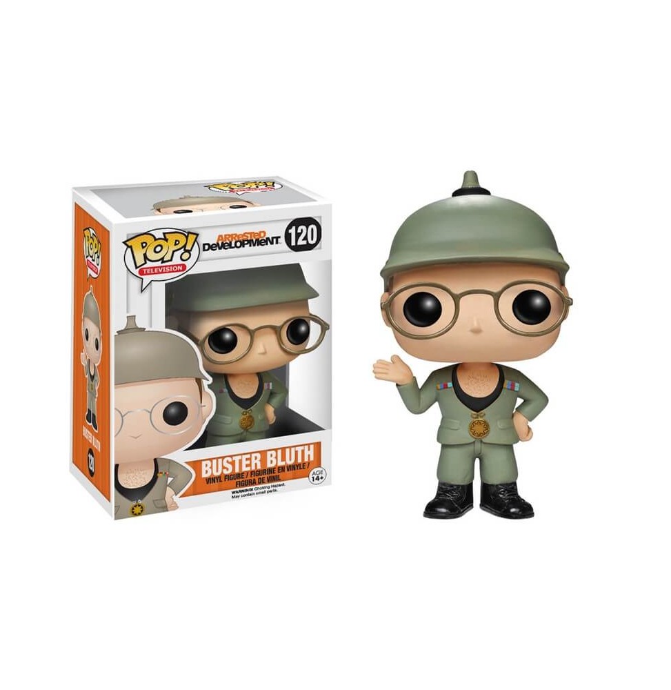 Figurine - Arrested Development - Buster Bluth WWI Good Grief Outfit Pop 10cm