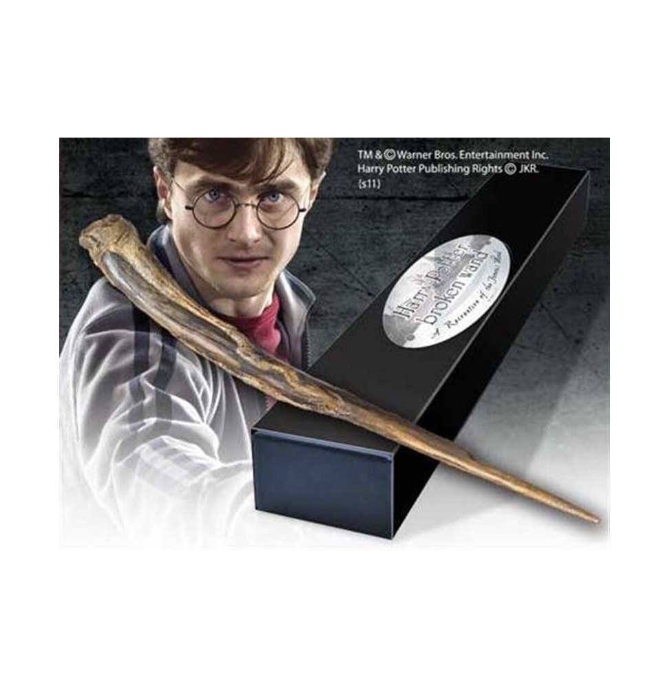 Figurine - Harry Potter - Réplique baguette cassée de Harry Potter (édition personnage)