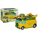Figurine Tortues Ninja - Turtle Van & Michelangelo Pop 10cm