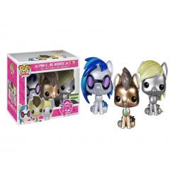 My Little Pony - Pack de 3 poneys Pop - Glitter Edition