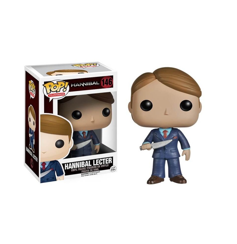 Figurine Hannibal - Hannibal Lecter Serie TV Pop 10cm