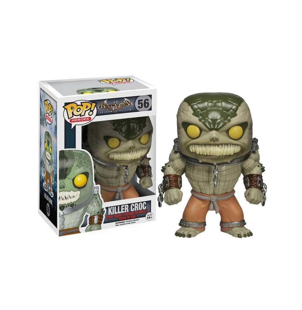 Figurine Batman Arkham Asylum - Killer Croc Pop 10cm