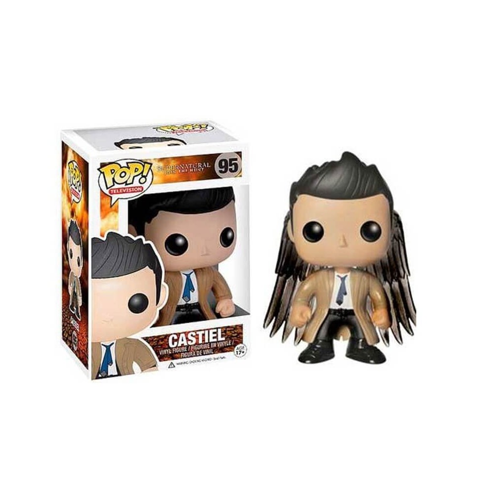 Figurine - Supernatural - Castiel Wings Exclu Pop 10cm