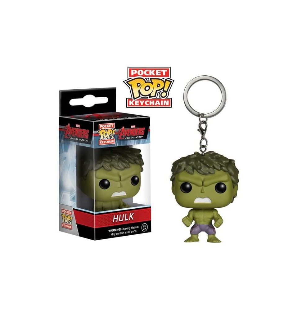 Porte Clé Marvel Avengers - Hulk Pop 4cm