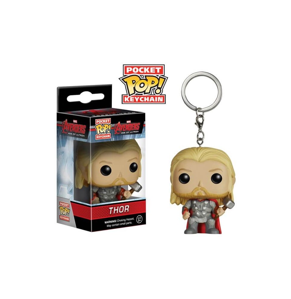 Porte Clé Marvel Avengers - Thor Pop 4cm