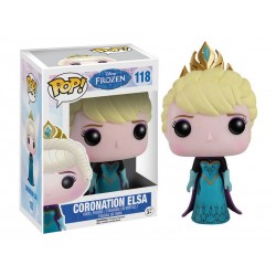 Figurine Disney - La Reine des Neiges (Frozen) - Elsa Couronnement Pop 10cm