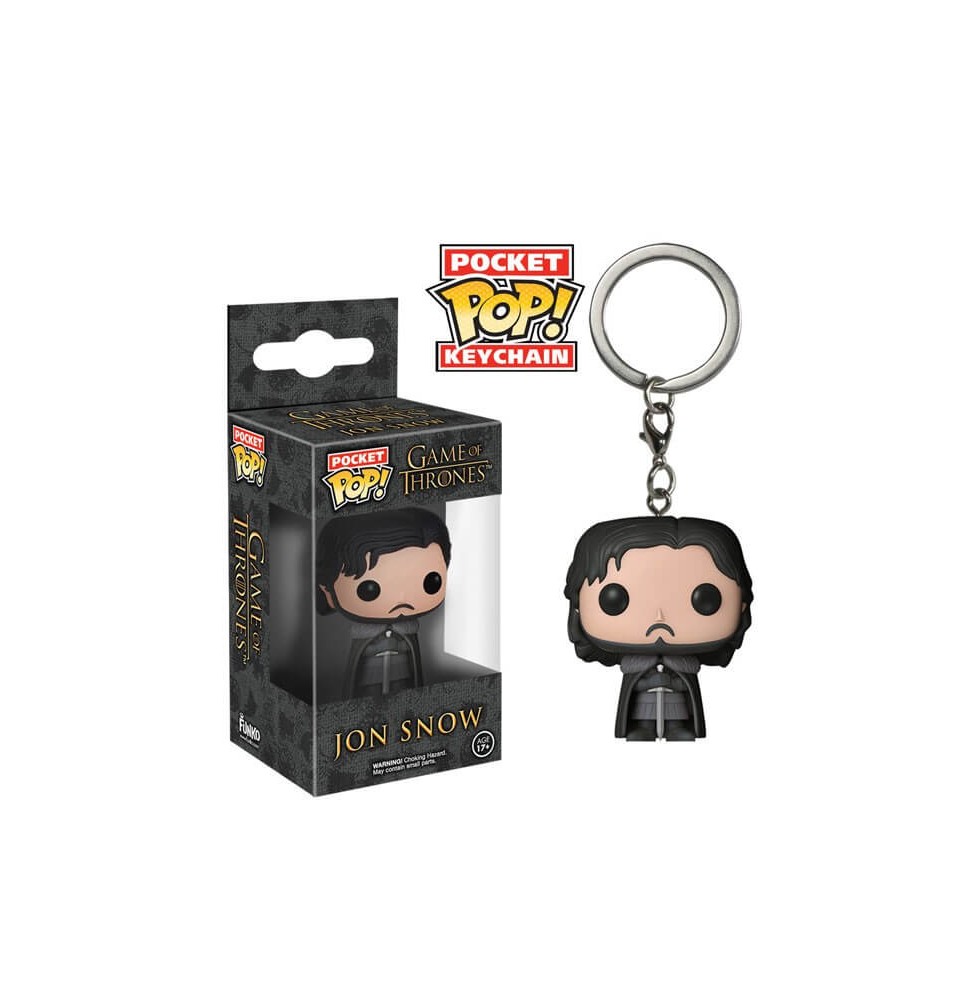 Porte Clé Game of Thrones - Jon Snow Pop 4cm