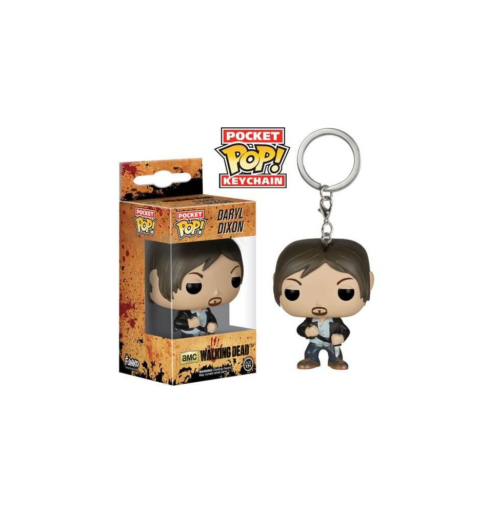 Porte Clé Walking Dead - Daryl Dixon Pop 4cm