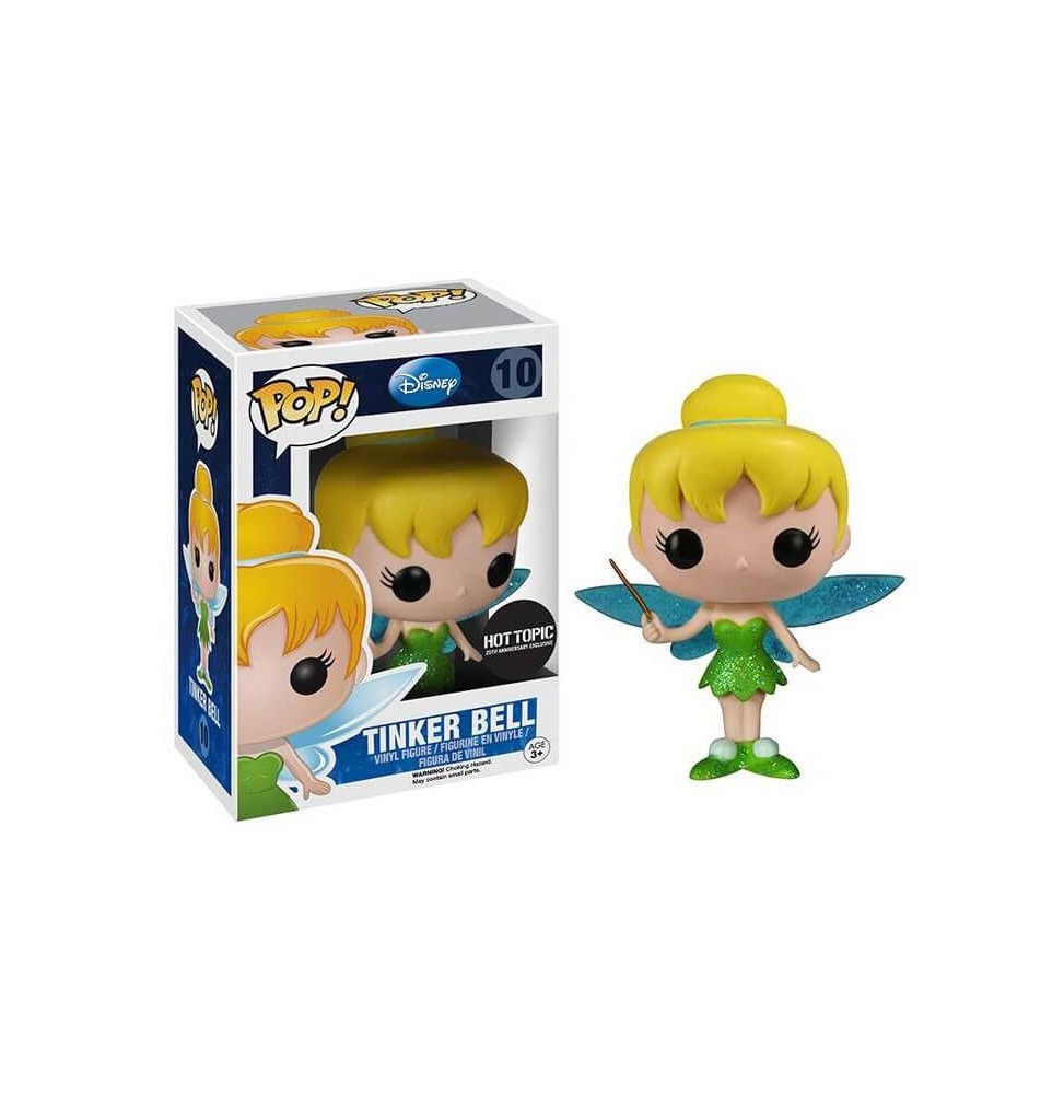 Figurine Disney - Peter Pan Fée Clochette Exclu Hot Topic Pop 10cm