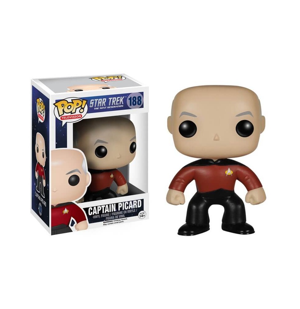 Figurine Star Trek Next Gen - Captain Picard Pop 10cm