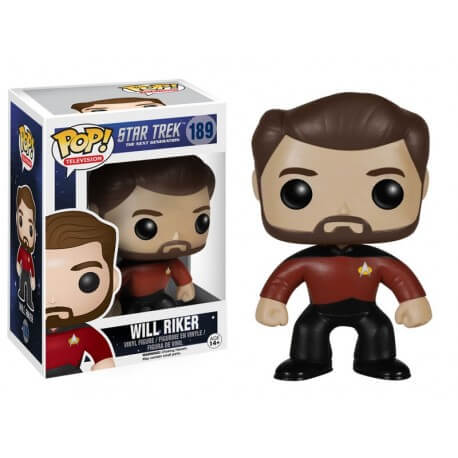Figurine Star Trek Next Gen - Riker Pop 10cm
