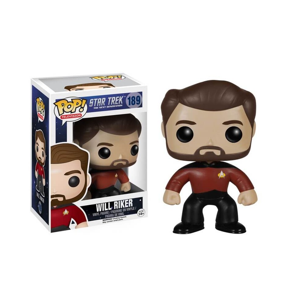 Figurine Star Trek Next Gen - Riker Pop 10cm