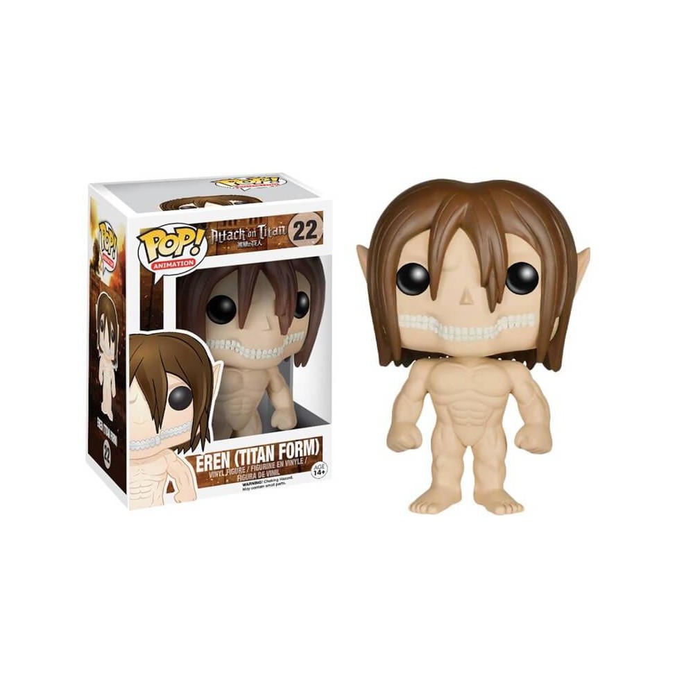 Figurine Attaque Des Titans - Eren Jeager Titan Pop 10cm