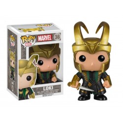 Figurine Marvel Thor 2 - Loki Helmet Pop 10cm