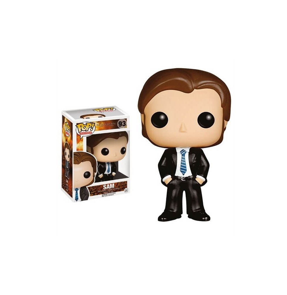 Figurine Supernatural - Sam FBI Outfit Exclu Pop 10cm