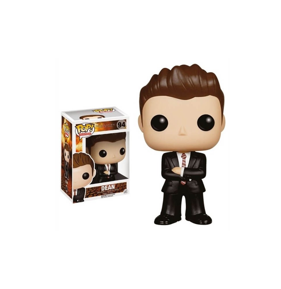 Figurine Supernatural - Dean FBI Outfit Exclu Pop 10cm