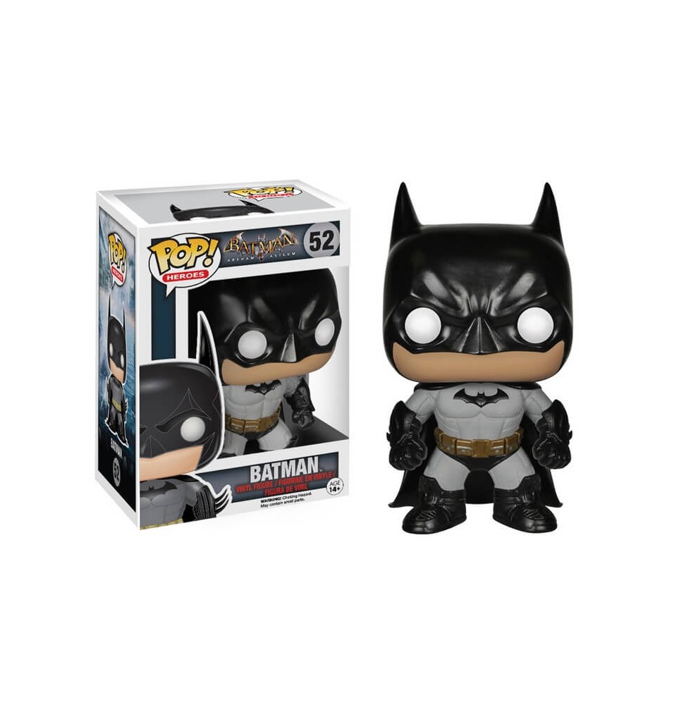 Figurine Batman Arkham Asylum - Batman Pop 10cm