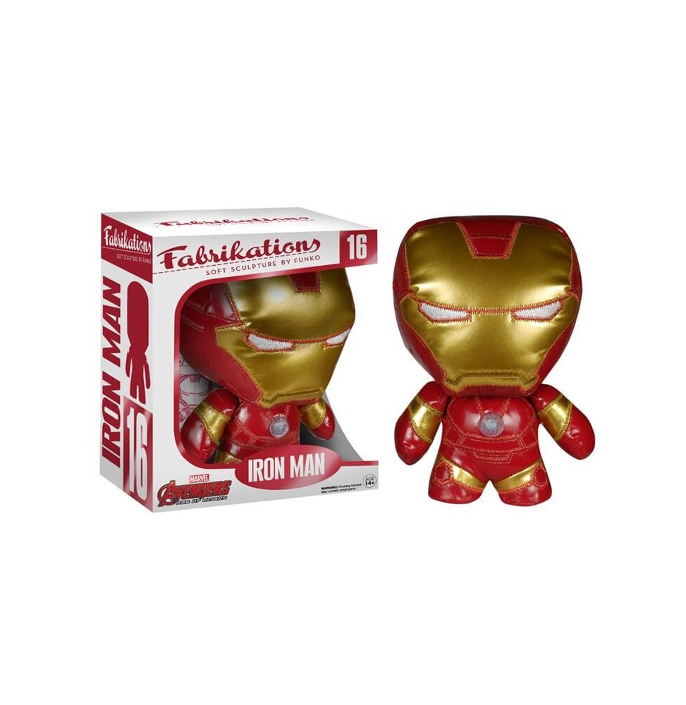 Peluche Marvel Avengers - Iron Man Fabrikations 15cm