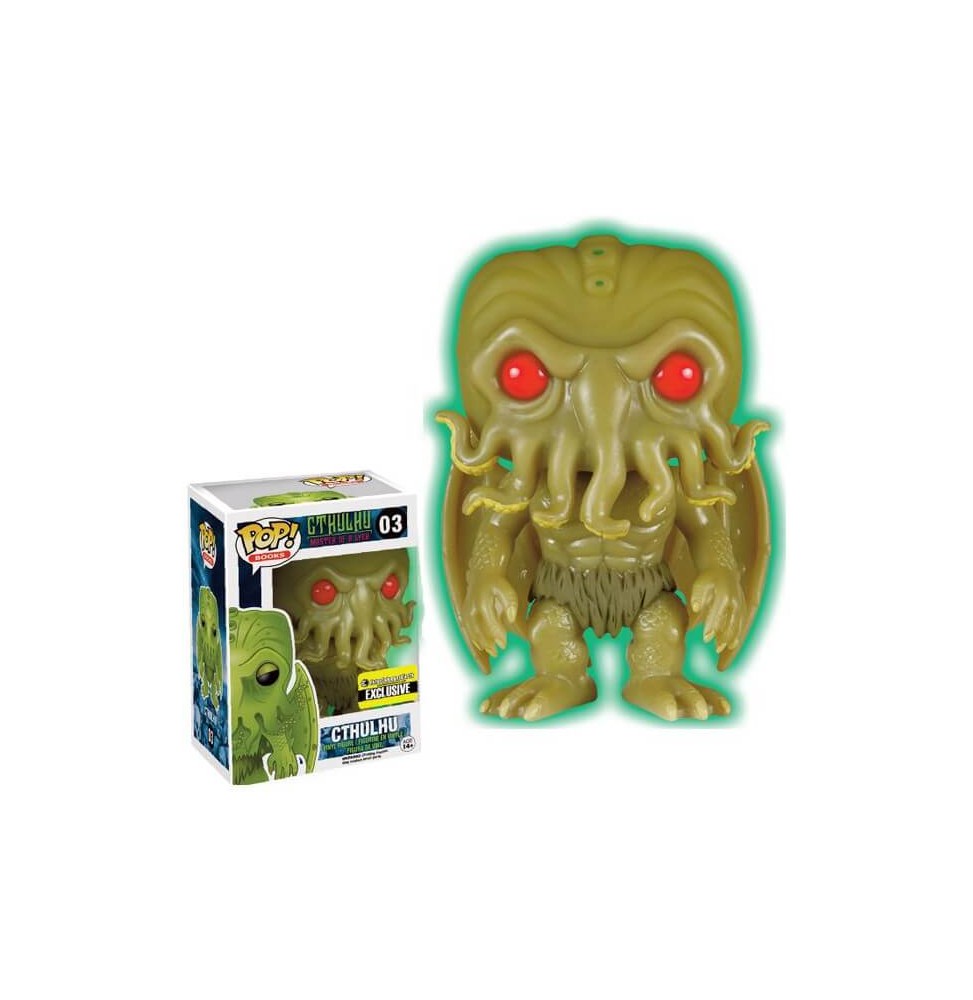 Figurine Cthulhu Glow in the Dark Exclu Pop 10cm