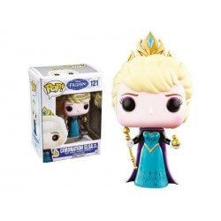 Figurine Disney - La Reine des Neiges (Frozen) - Elsa Couronnement Exclu Pop 10cm