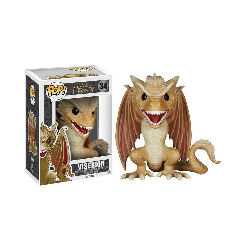 Figurine Game of Thrones - Viserion Oversized Pop 15cm