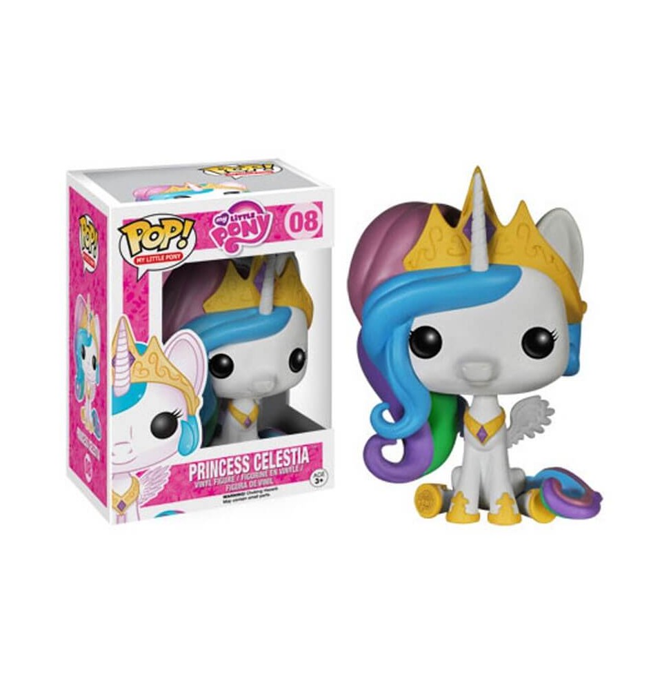 Figurine My Little Pony - Celestia Pop 10cm