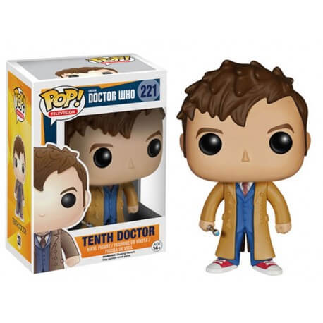 Figurine Doctor Who - 10e Doctor Pop 10cm