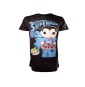 T-Shirt Superman - Graphic Art Noir Taille XL