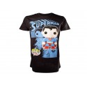 T-Shirt Superman - Graphic Art Noir Taille XL