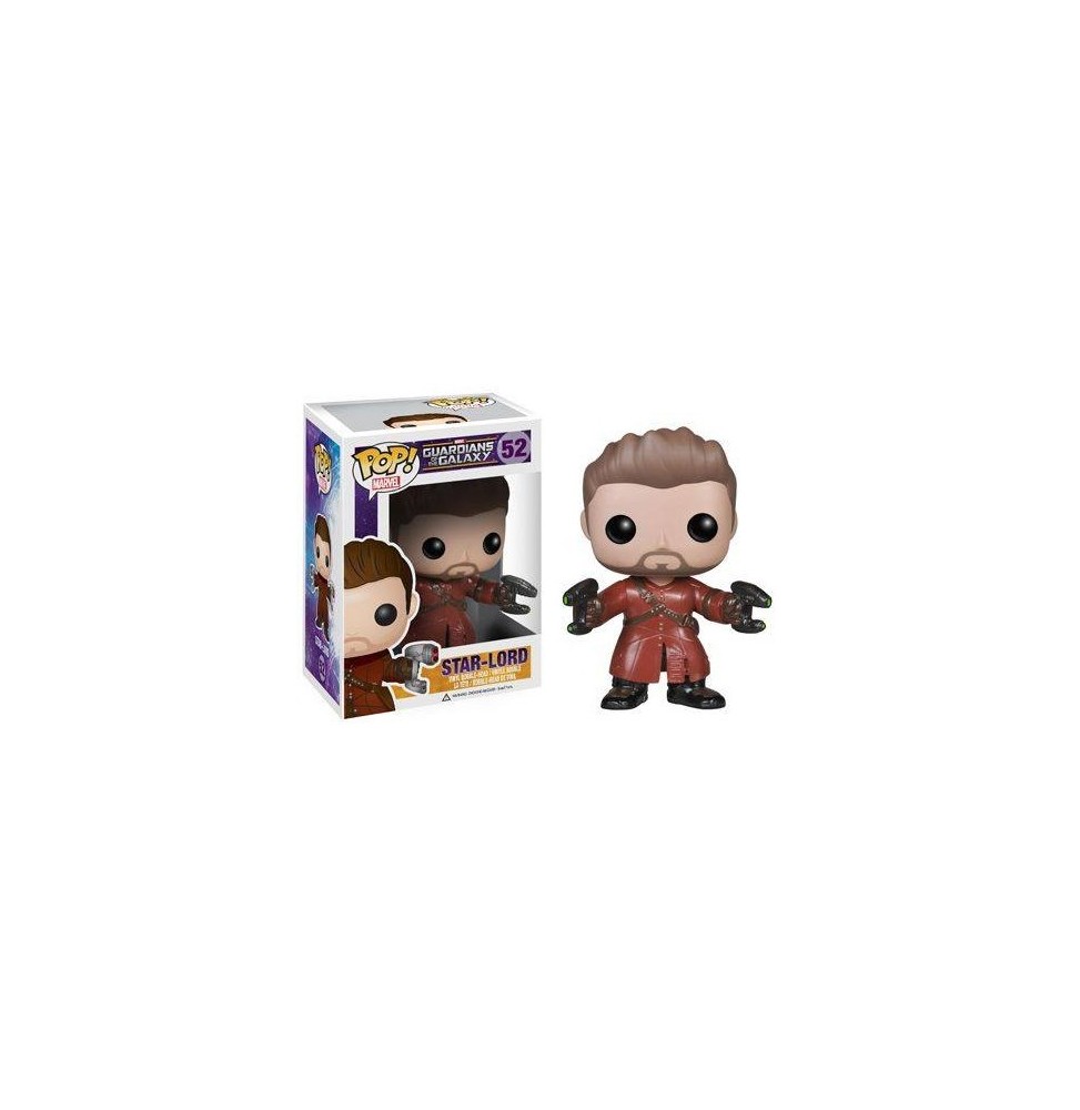 Figurine Guardians of the Galaxy - Star-Lord Unmasked Exclu Pop 10cm