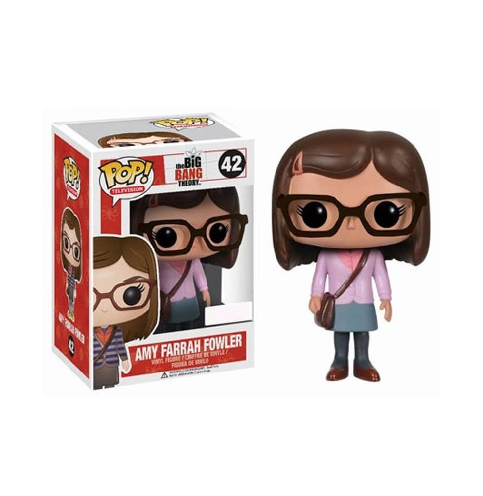 Figurine Big Bang Theory - Amy Farrah Fowler Exclu Pop 10cm