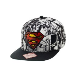 Casquette Superman - All Over Print With Logo In Front