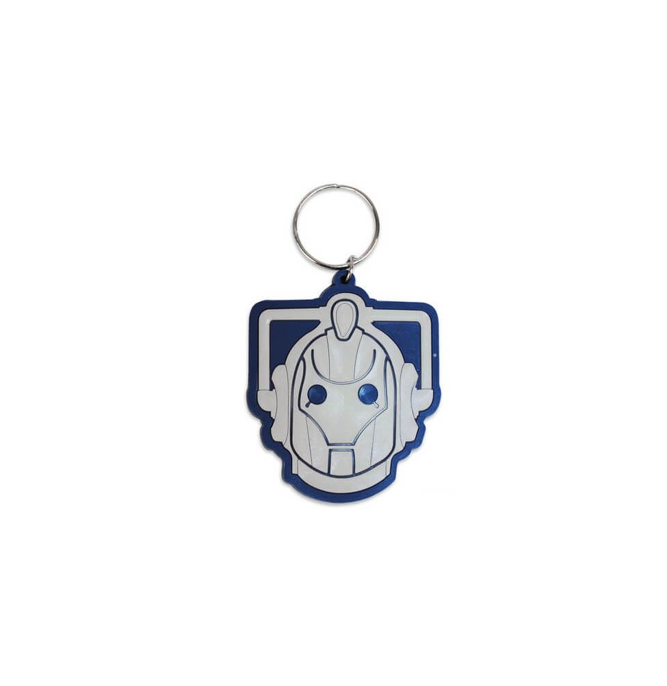 Porte Clé Doctor Who - Cyberman Gomme 5cm