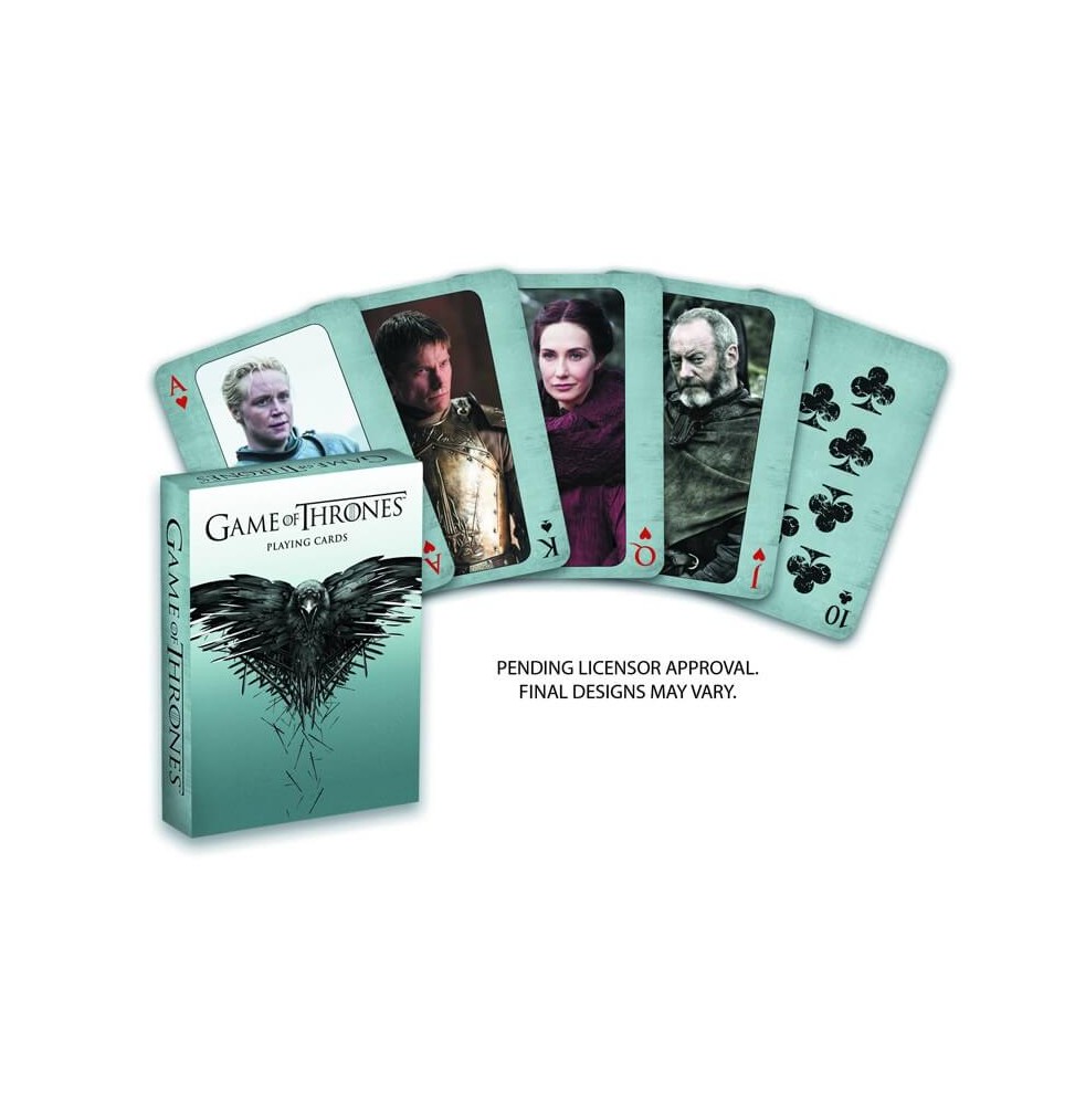 Jeu de 52 Cartes Game of Thrones - Nouvelle Edition