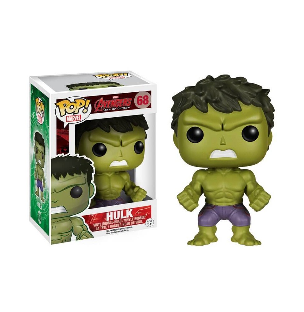 Figurine Marvel Avengers Age of Ultron - Hulk Pop 10cm