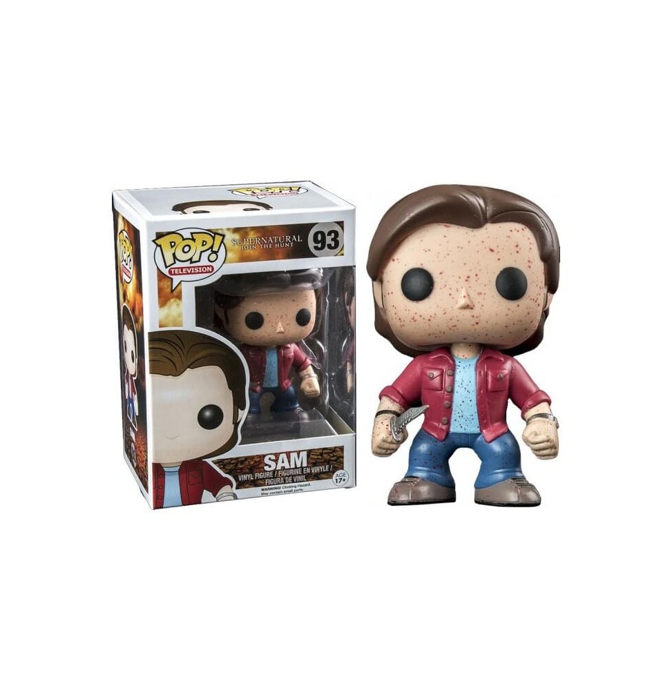 Figurine Supernatural - Sam Blood Splatter Exclu Pop 10cm 