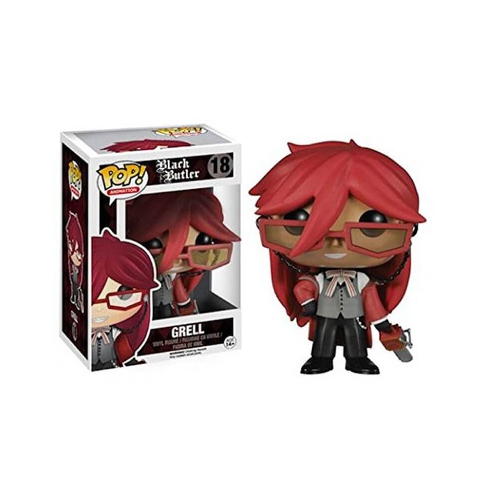 Figurine Black Butler - Grell Pop 10cm