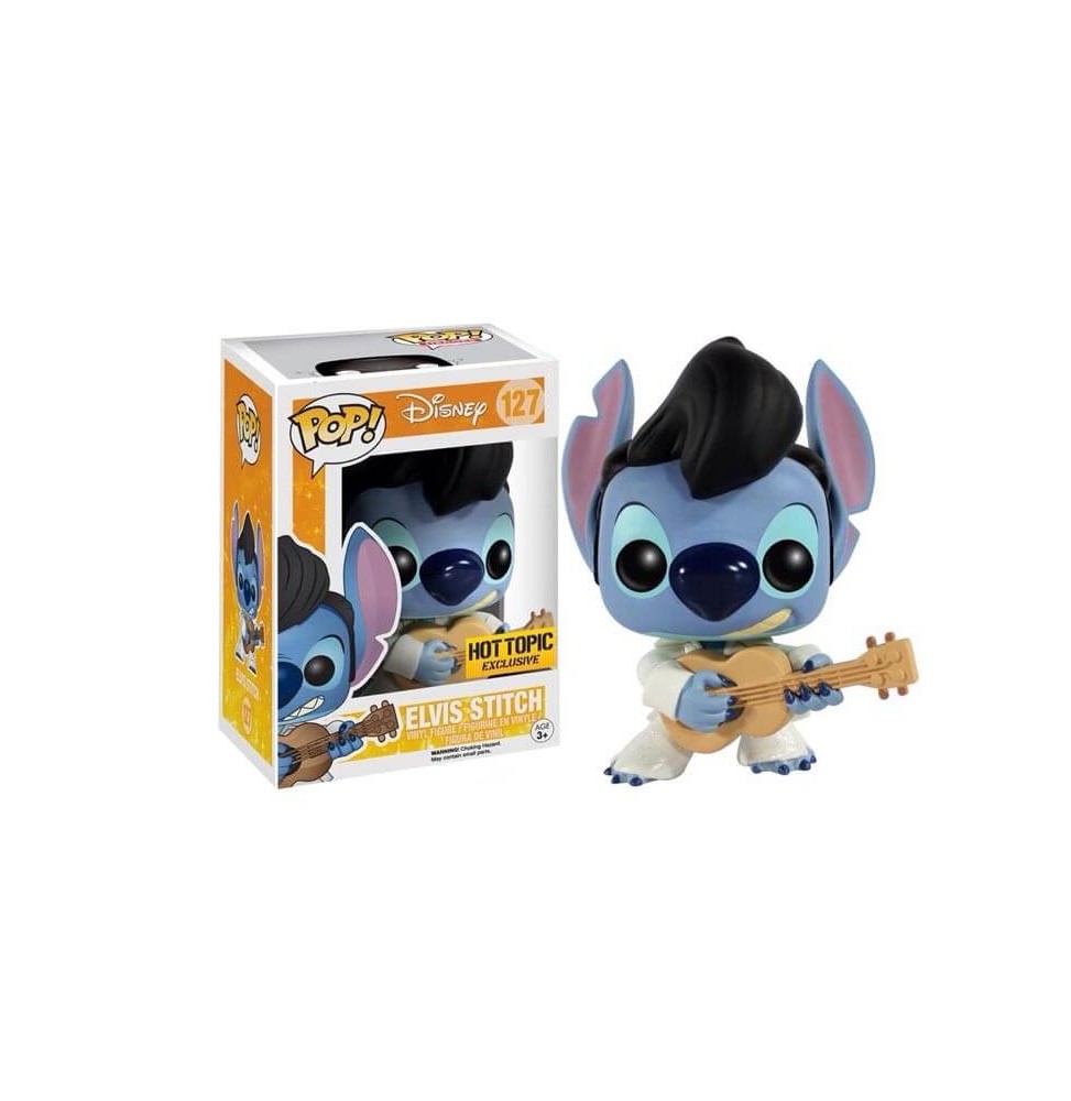 Figurine Disney - Stitch Elvis Exclu Pop 10cm