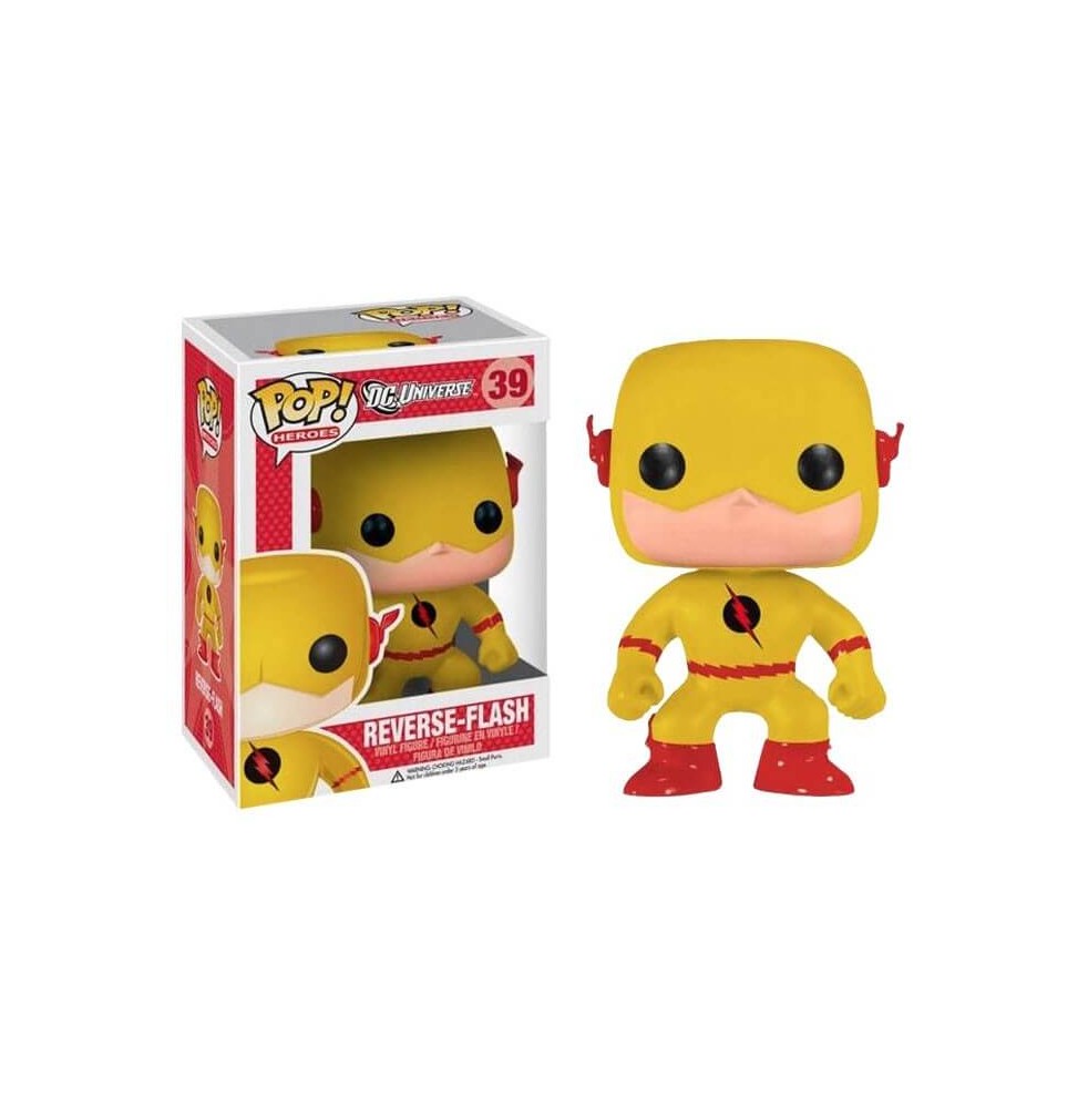 Figurine DC Heroes - Flash Reverse Exclu Pop 10cm