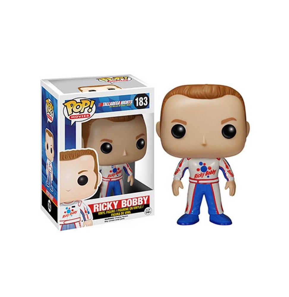 Figurine Roi du Circuit - Ricky Bobby Pop 10cm